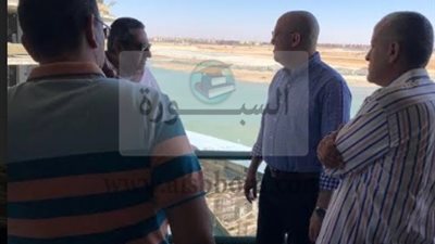 وزير الإسكان يقوم بزيارة مفاجئة لمتابعة الموقف التنفيذى للمشروعات المختلفة بمدينة العلمين الجديدة