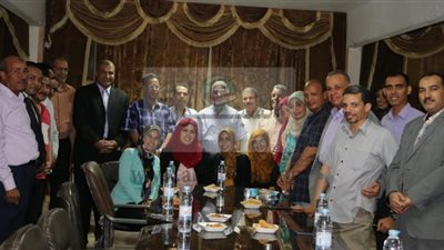 حفل إفطار نموذج محاكاة الجامعة المصرية بجامعة جنوب الوادي