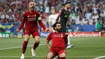 ليفربول يتقدم على توتنهام فى الشوط الاول باقدام صلاح 