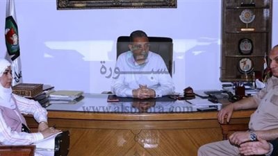 محافظ سوهاج يبحث الاستعدادات النهائية لإمتحانات الثانوية العامة