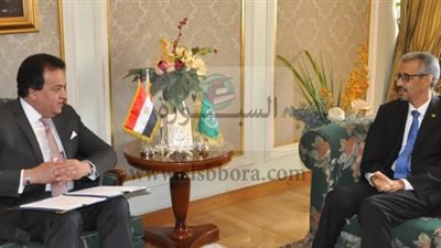 وزير التعليم العالي يبحث سبل التعاون مع مدير عام منظمة الألكسو الجديد