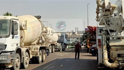 ضبط سيارات النقل المخالفة على الطرق والمحاور الرئيسية بمدينة القاهرة الجديدة