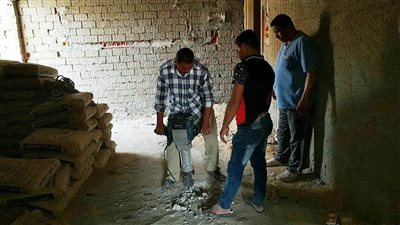 إزالات فورية لـ 65 حالة تعدي وبناء مخالف بالبلينا بسوهاج