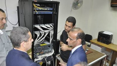 جامعة قناة السويس ترفع الاستعداد للتنسيق والاختبارات الالكترونية