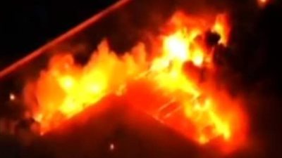 احتراق 14 منزلا بسبب تطاير شرر من فرن بلدى