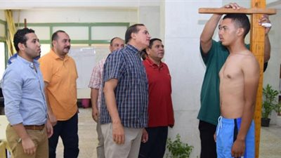 جامعة سوهاج تواصل اختبارات قدرات التربية الرياضية لطلاب الثانوية العامة