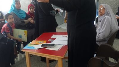 جهاز مدينة دمياط الجديدة يشارك فى مبادرة رئيس الجمهورية للاهتمام بصحة المرأة