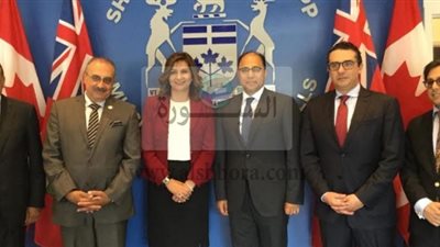 وزيرة الهجرة تلتقي بأعضاء من الجالية المصرية في كندا