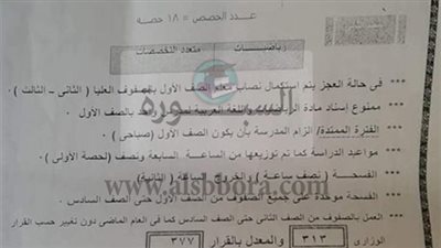 أهم الأخبار| النصاب القانوني للمعلمين في النظام الجديد :