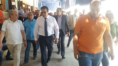 وزير التعليم العالى يتفقد ظهر اليوم مكتب التنسيق الرئيسى للقبول بالجامعات  