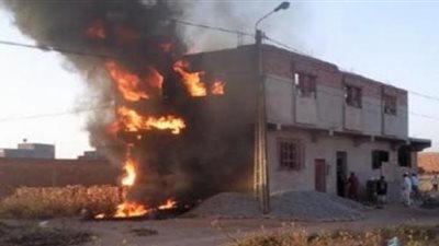 نشوب حريقين بالمنطقة الصناعية بسوهاج