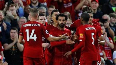 محمد صلاح يسجل هدفا ويصنع آخر فى فوز ليفربول على  نوريتش سيتى