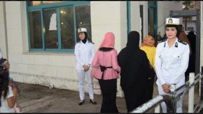لاول مرة..الشرطة النسائية يشاركن فى تامين ساحات الصلاة والحدائق والمتنزهات بسوهاج