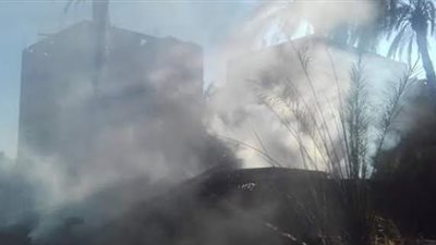 احتراق 6 منازل بسبب فرن بلدى بدار السلام بسوهاج