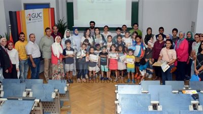 الألمانية بالقاهرة تساهم في تنمية قدرات الأطفال بورش عمل للتقنيات الحاسوبية