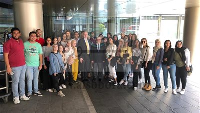 الجامعة البريطانية توفد ٣٩ من طلابها لـ 