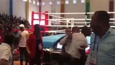 جماهير الكونغو تعتدى على بعثة المنتخب المصري للملاكمة 