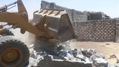 تنفيذ 56 قرار ازالة وتحرير 40 قيراطا من التعديات بسوهاج