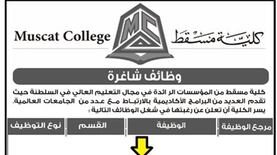 عاجل| الملحقية الثقافية السعودية وجامعتي سوهاج ومسقط العمانية تعلن عن وظائف جديدة لأعضاء هيئة التدريس 