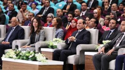 بالفيديو| السيسي ينهي 