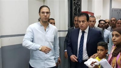 وزير التعليم العالي يتفقد سير العمل لأعمال تطوير وإحلال وتجديد مستشفى 185 للطوارئ بالقصر العيني