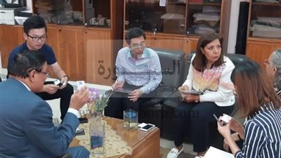 ألسن عين شمس تبحث التعاون المشترك مع أحد كبريات الشركات الصينية