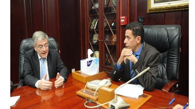 رئيس الجامعةالالمانية الدولية : مصر بوابة افريقيا ودورها مهم فى المنطقة ..والعاصمة الادارية 