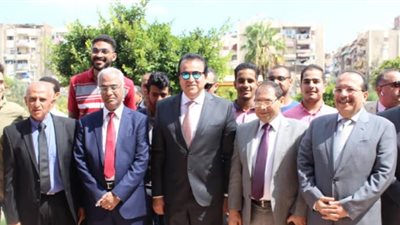 وزير التعليم العالى يتفقد عددًا من المنشآت الجامعية ببورسعيد