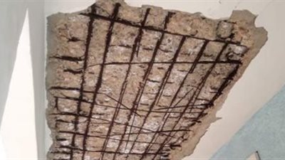 في أول أيام الدراسة | إخلاء مبنى بمدرسة للتعليم الأساسى في كفر الشيخ بعد إنهيار أحد الأسقف