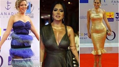 رانيا يوسف ولقاء الخميسى تثيران الجدل فى مهرجان الجونة.. صور