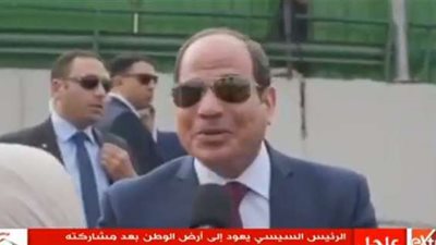 عاجل|  الرئيس السيسي : 