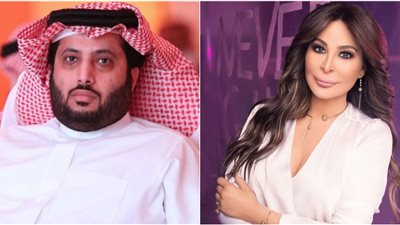 شاهد الخف الذي حدث بين إليسا وتركي ال الشيخ علي 