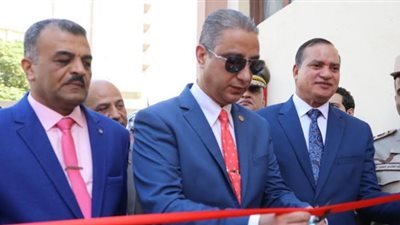 محافظ سوهاج يفتتح المدرسة الزخرفية العسكرية