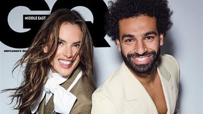 كواليس اعلان محمد صلاح المثير للجدل مع عارضة الازياء.. فيديو