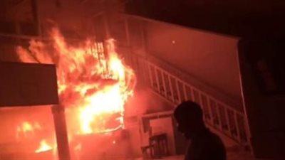 حريق بجوار احدى مدارس الاسماعلية يتسبب فى اصابة 27 طالبة