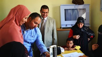 قافلة طبية بقرية 