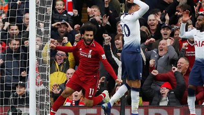 موعد والقنوات الناقلة لمباراة ليفربول وتوتنهام بالدورى الانجليزى