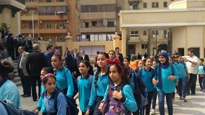 طلبة تعليم القاهرة تشارك افتتاح فرع مكتبة الاسكندرية بالقاهرة ( مكتبة الطفل والنشء)