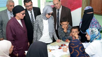 جامعة طنطا تنظم قافلة طبية للكشف بالمجان على أهالى قرية كفر المرازقة بكفر الشيخ