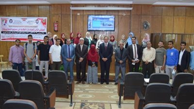 حاسبات ومعلومات تحصد المركز الأول بالملتقي الثاني للمبادرات الطلابية بجامعة سوهاج