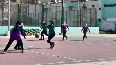 طالبات جامعة سوهاج يحققن الفوز على جامعة بنها في كرة السلة