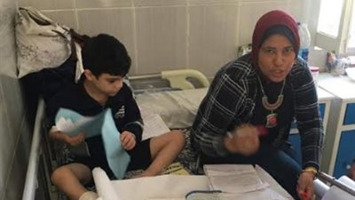 فصل تعليمي بمستشفى طلبة الإسكندرية بسبورتنج.. وزيادة في أعداد المعلمين المتطوعين 