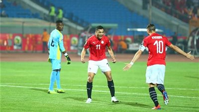 مصر تفوز على مالى بهدف مصطفى محمد فى امم افريقيا