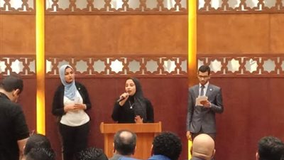 أسرة طلاب من اجل مصر بجامعة السويس تشارك فى المنتدى الثانى لرابطة أزهرى   