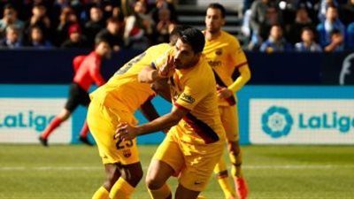 برشلونة يفلت من قبضة مدرب منتخب مصر.. ويحقق فوزا صعبا على ليجانيس