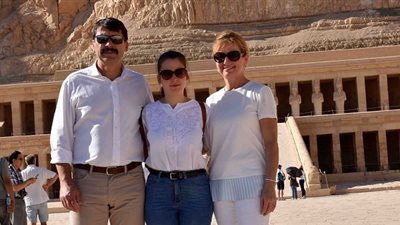 بالصور..  رئيس جمهورية المجر يزور المناطق السياحية والأثرية بالأقصر