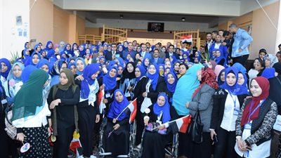 جامعة سوهاج تحتفل باليوم العالمي لذوي الاحتياجات الخاصة