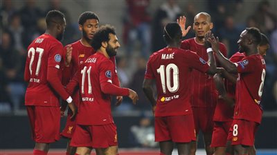 محمد صلاح يقود هجوم ليفربول امام سالزبورج النمساوى بابطال اوروبا 