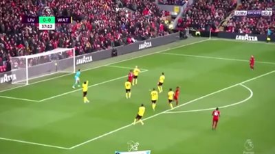 شاهد بالفيديو.. الهدف العالمى الاول لمحمد صلاح فى مرمى واتفورد