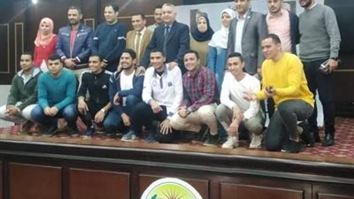 فوز سليمان بالمركز الأول فى الانشاد الديني ضمن فعاليات الأسبوع الثقافى الاول بجامعة السادات